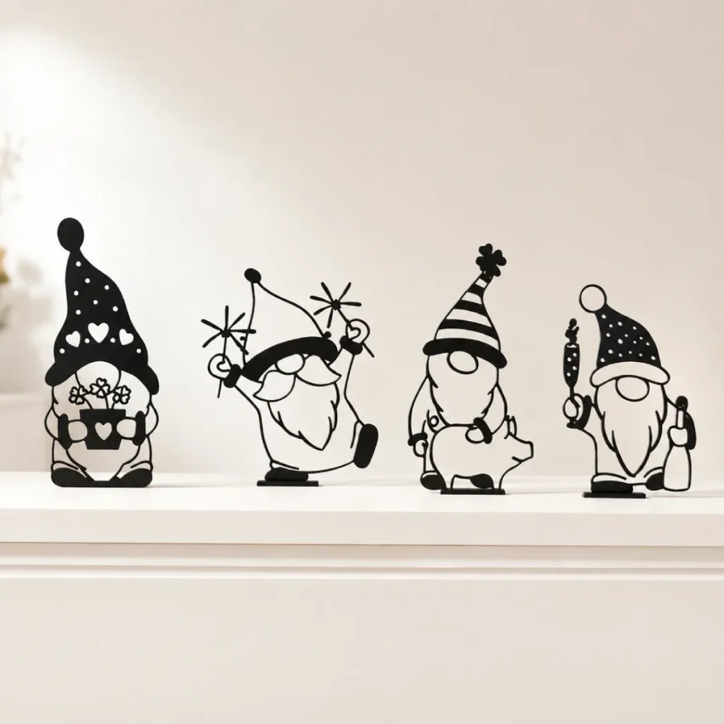 Gnomos Natalinos Decorativos