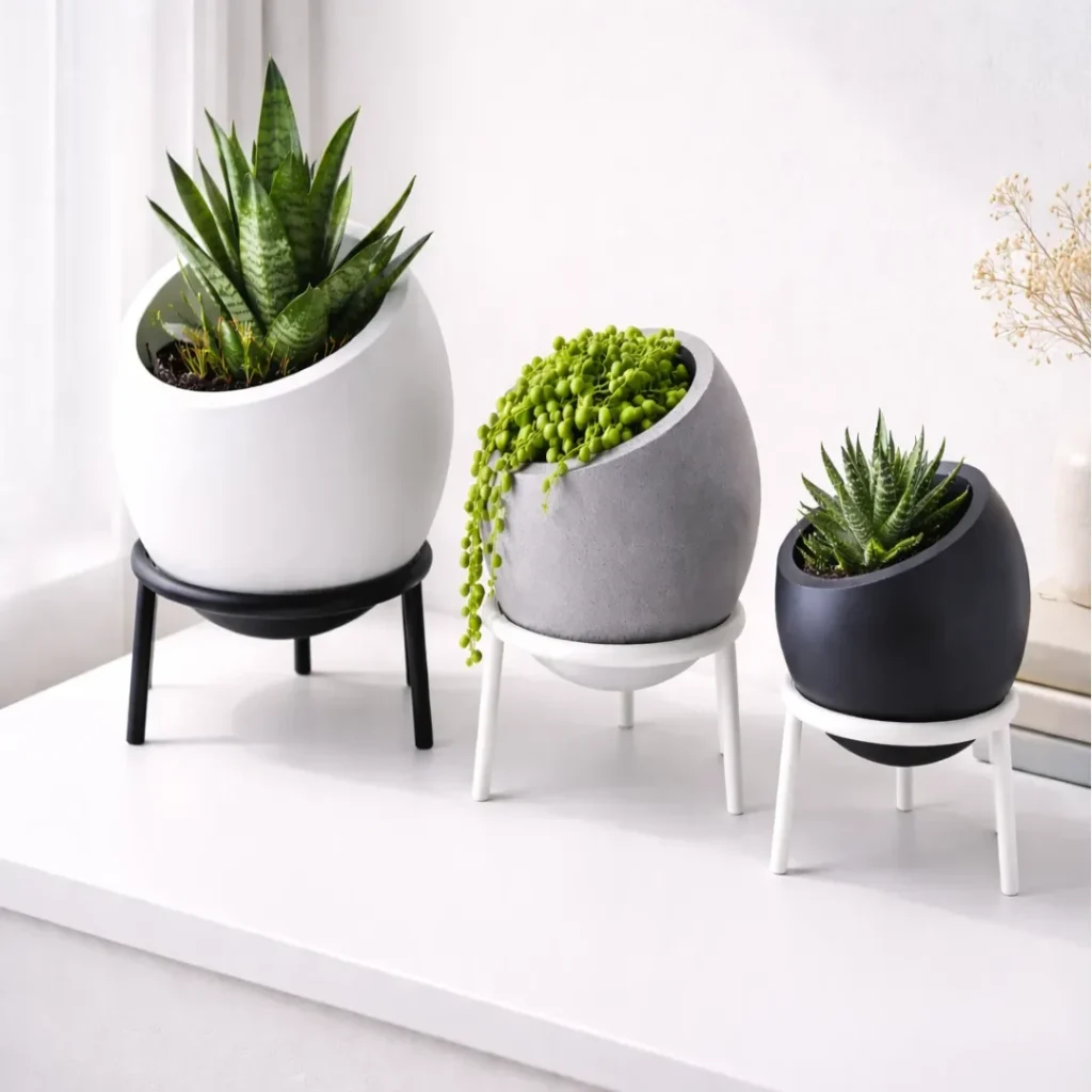 Vaso Esférico Decorativo