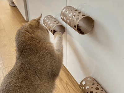 O Rolo de Guloseimas Interativo para Gatos Inteligentes